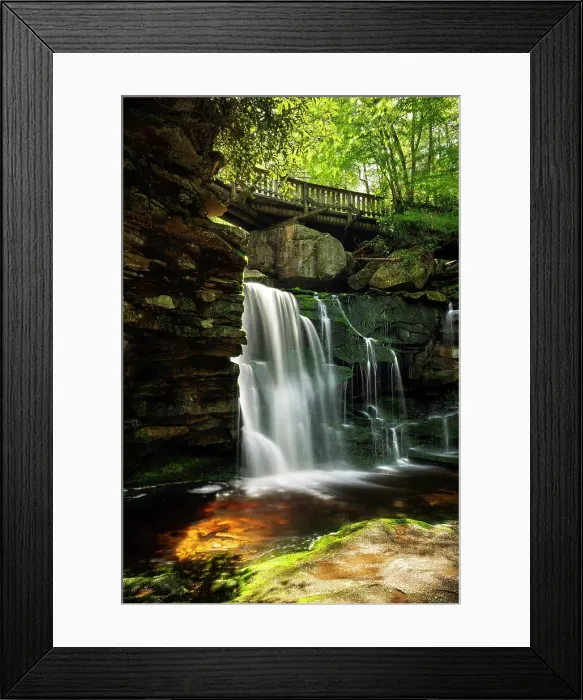 Framed Print : Elekala Falls, Blackwater Falls State Park, West Virginia, USA