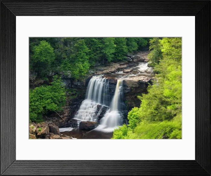 Framed Print : Blacwater Falls, Blackwater Falls State Park, West Virginia, USA