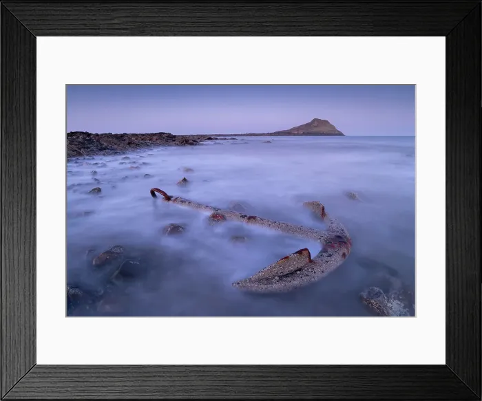 Framed Print : Rusted anchor from a shipwreck near Worm's Head on the Gower, Wales, UK. Winter (February) 2019 Framed Print : Rusted anchor from a shipwreck near Worm's Head on the Gower, Wales, UK. Winter (February) 2019