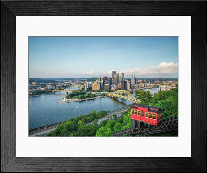 Framed Print : Pittsburgh skyline, Pennsylvania, USA
