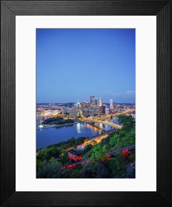 Framed Print : Pittsburgh skyline, Pennsylvania, USA Framed Print : Pittsburgh skyline, Pennsylvania, USA