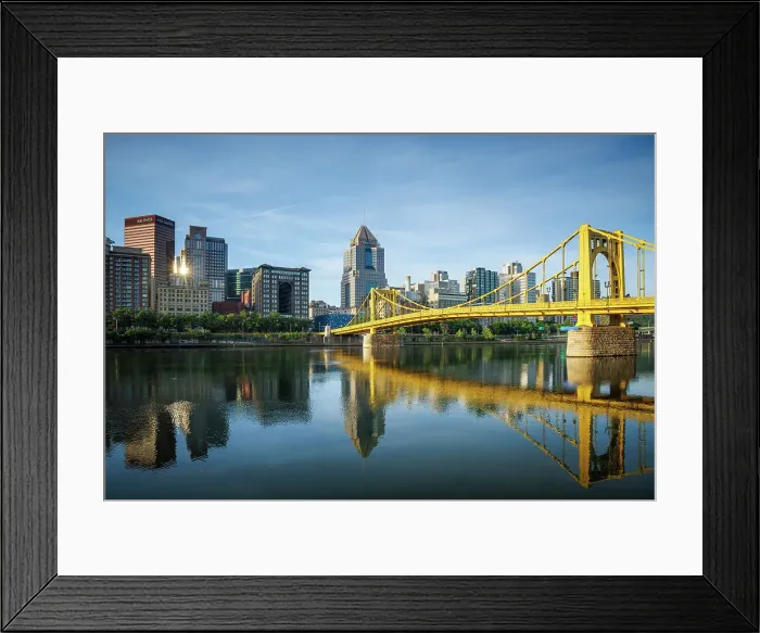 Framed Print : Pittsburgh skyline, Pennsylvania, USA Framed Print : Pittsburgh skyline, Pennsylvania, USA