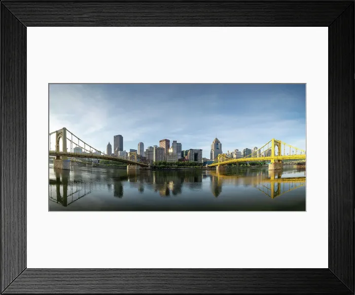 Framed Print : Pittsburgh skyline, Pennsylvania, USA Framed Print : Pittsburgh skyline, Pennsylvania, USA