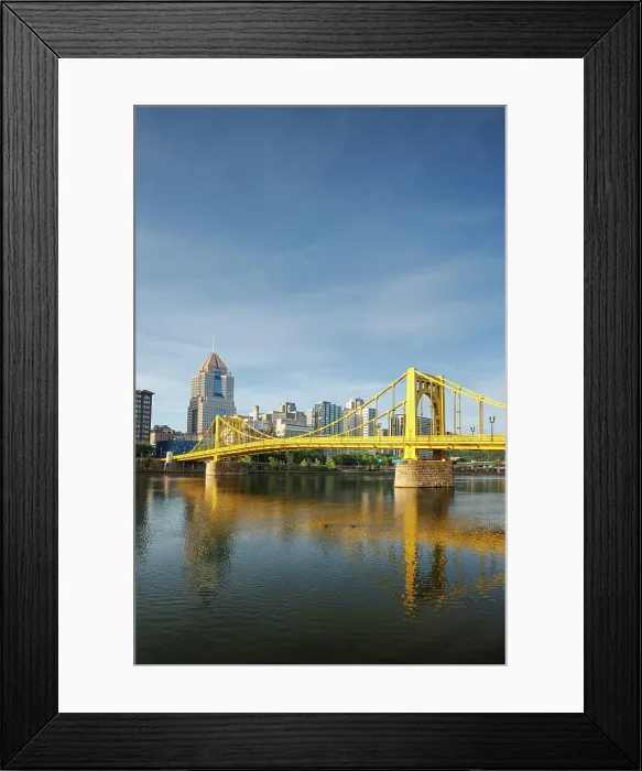 Framed Print : Pittsburgh skyline, Pennsylvania, USA
