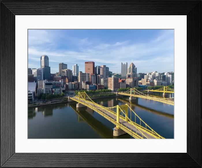 Framed Print : Pittsburgh skyline, Pennsylvania, USA Framed Print : Pittsburgh skyline, Pennsylvania, USA