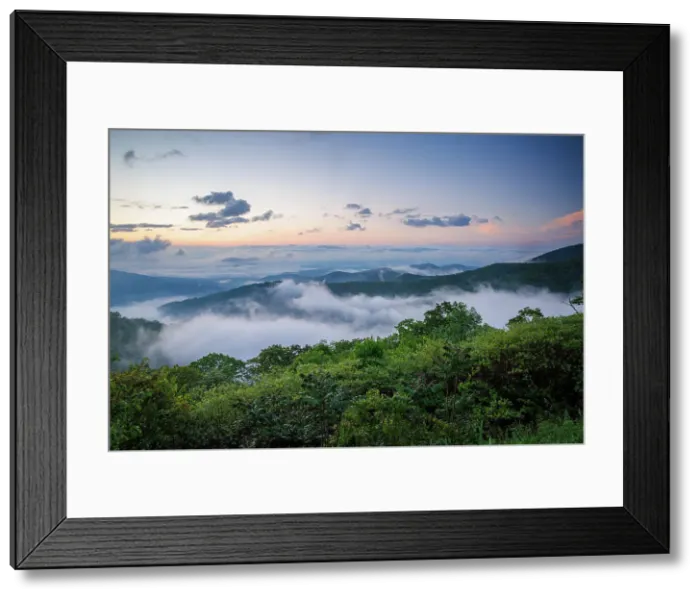 Framed Print : Buckhollow overlook, Shenandoah National Park, Virginia, USA Framed Print : Buckhollow overlook, Shenandoah National Park, Virginia, USA
