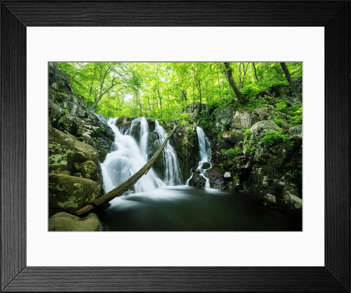 Framed Print : Rose River Falls, Shenandoah National Park, Virginia, USA Framed Print : Rose River Falls, Shenandoah National Park, Virginia, USA