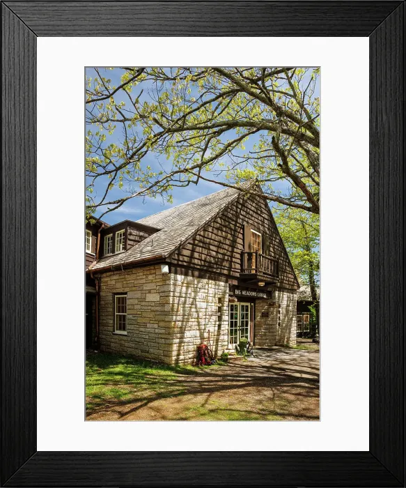 Framed Print : Big Meadows Lodge, Shenandoah National Park, Virginia, USA