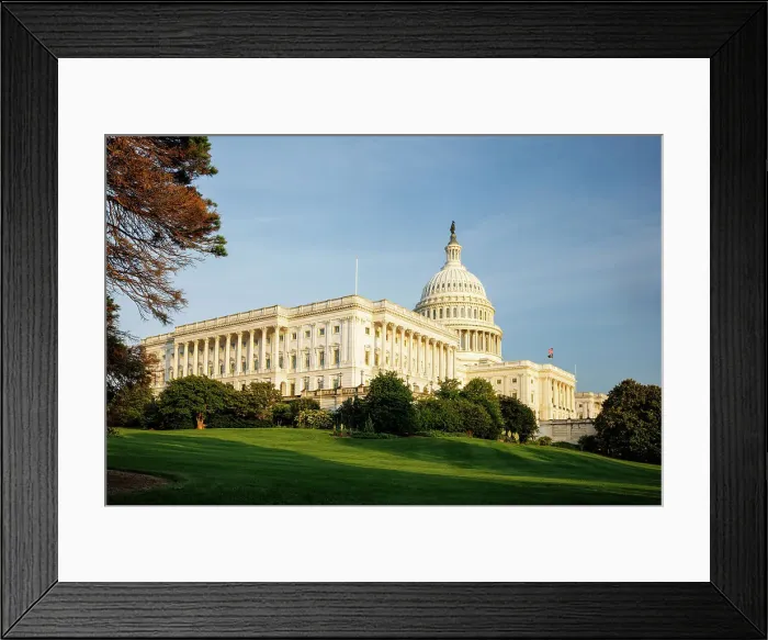 Framed Print : The US Capitol Building, Washington DC, USA Framed Print : The US Capitol Building, Washington DC, USA
