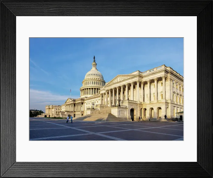 Framed Print : The US Capitol Building, Washington DC, USA Framed Print : The US Capitol Building, Washington DC, USA