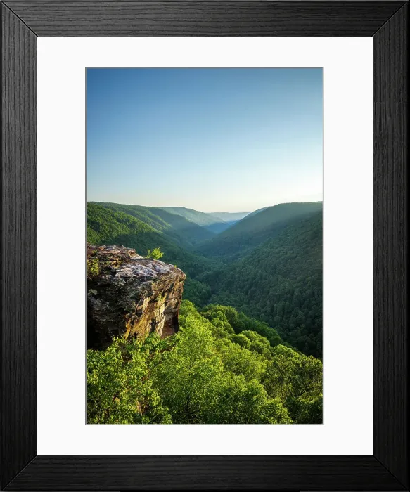 Framed Print : Blackwater Falls State Park, West Virginia, USA