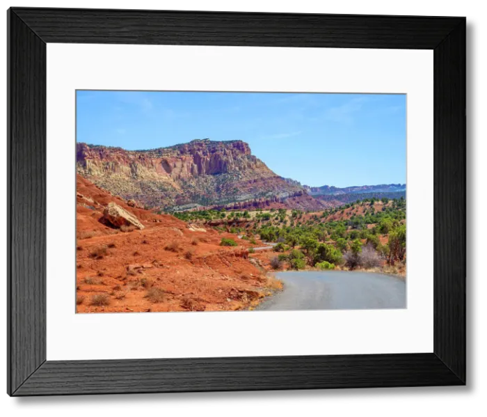 Framed Print : Capitol Reef National Park Scenic Road, Utah, USA Framed Print : Capitol Reef National Park Scenic Road, Utah, USA