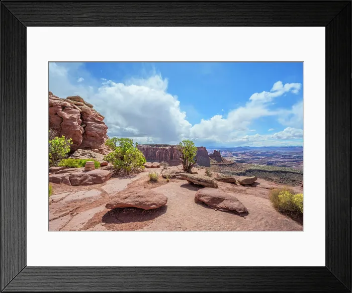 Framed Print : Grand view Point Overlook Trail, Canyonlands National Park, Utah, USA Framed Print : Grand view Point Overlook Trail, Canyonlands National Park, Utah, USA
