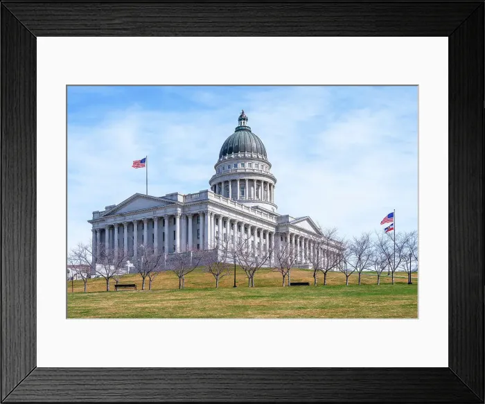 Framed Print : Utah State Capitol, Salt Lake City, Utah, USA Framed Print : Utah State Capitol, Salt Lake City, Utah, USA