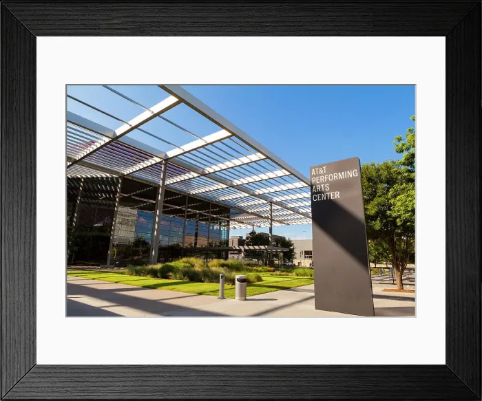 Framed Print : Art District, AT&T Performing Arts Center, Dallas, Texas, USA Framed Print : Art District, AT&T Performing Arts Center, Dallas, Texas, USA