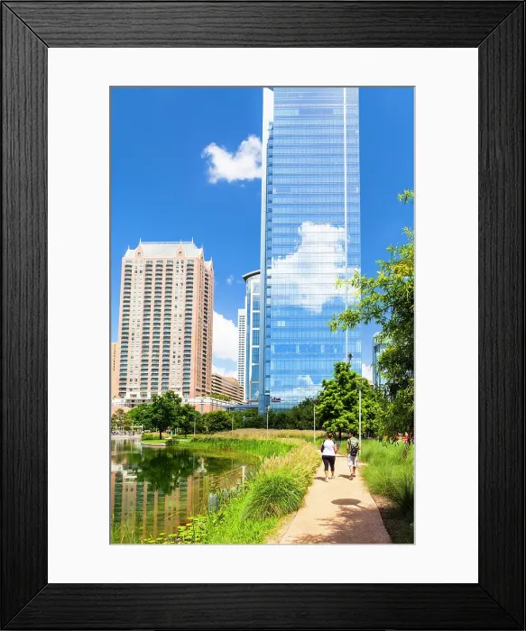 Framed Print : Houston Skyline, Texas, USA Framed Print : Houston Skyline, Texas, USA