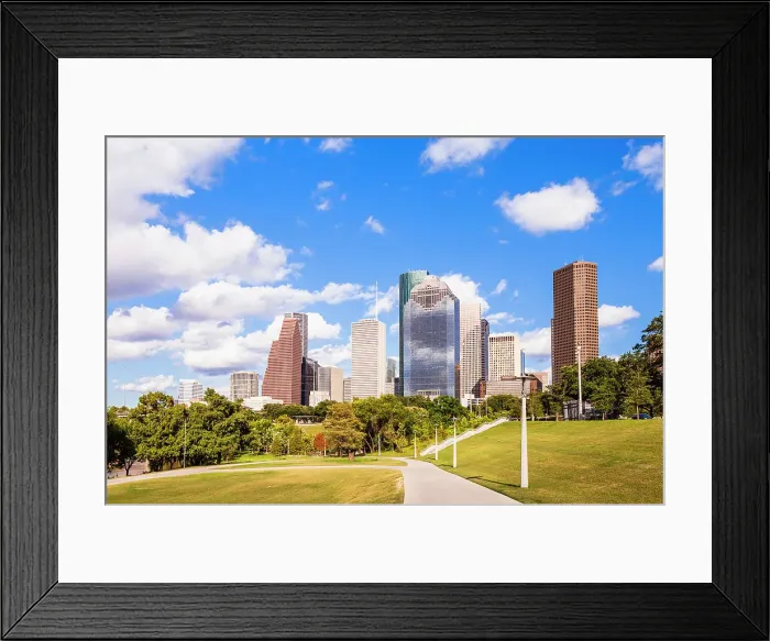 Framed Print : Houston Skyline, Texas, USA Framed Print : Houston Skyline, Texas, USA