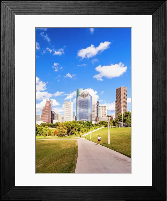 Framed Print : Houston Skyline, Texas, USA Framed Print : Houston Skyline, Texas, USA