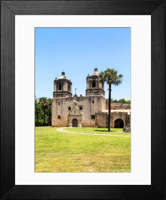 Framed Print : Mission Nuestra Senora de la Purisima Concepcion, Mission Concepcion, San Antonio, Texas, USA Framed Print : Mission Nuestra Senora de la Purisima Concepcion, Mission Concepcion, San Antonio, Texas, USA
