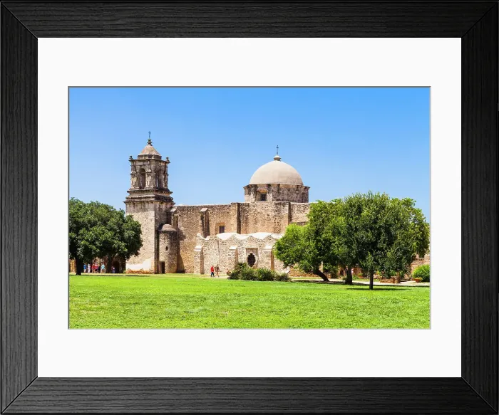 Framed Print : Mission San Jose y San Miguel de Aguayo, Mission San Jose, San Antonio, Texas, USA Framed Print : Mission San Jose y San Miguel de Aguayo, Mission San Jose, San Antonio, Texas, USA