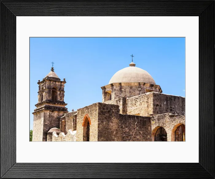 Framed Print : Mission San Jose y San Miguel de Aguayo, Mission San Jose, San Antonio, Texas, USA Framed Print : Mission San Jose y San Miguel de Aguayo, Mission San Jose, San Antonio, Texas, USA