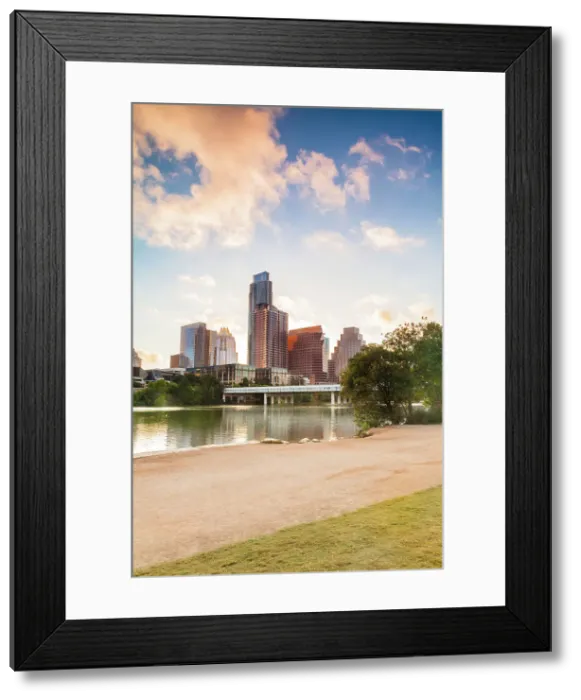 Framed Print : The Green Way path, Austin, Texas, USA Framed Print : The Green Way path, Austin, Texas, USA