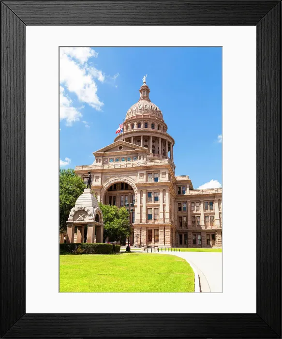 Framed Print : Texas State Capitol, Austin, Texas, USA Framed Print : Texas State Capitol, Austin, Texas, USA