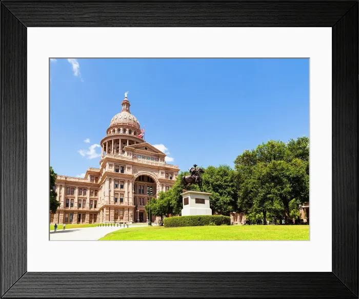 Framed Print : Texas State Capitol, Austin, Texas, USA Framed Print : Texas State Capitol, Austin, Texas, USA