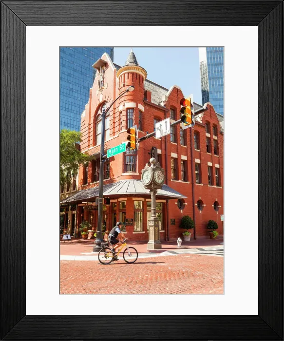 Framed Print : Fort Worth, Texas, USA Framed Print : Fort Worth, Texas, USA
