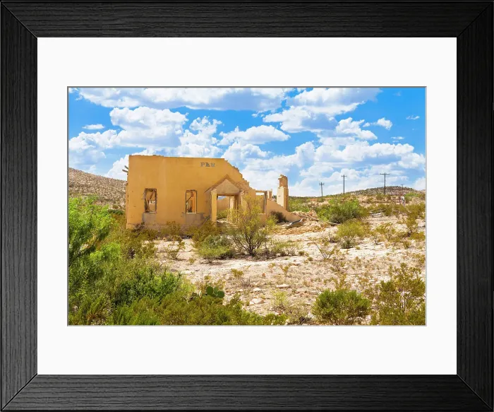 Framed Print : Terlingua, Ghost Town, Texas, USA Framed Print : Terlingua, Ghost Town, Texas, USA