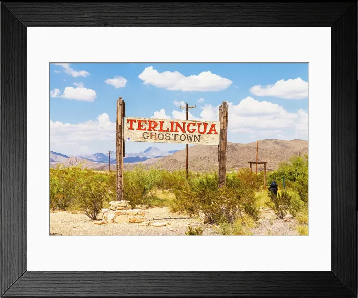 Framed Print : Terlingua, Ghost Town, Texas, USA Framed Print : Terlingua, Ghost Town, Texas, USA
