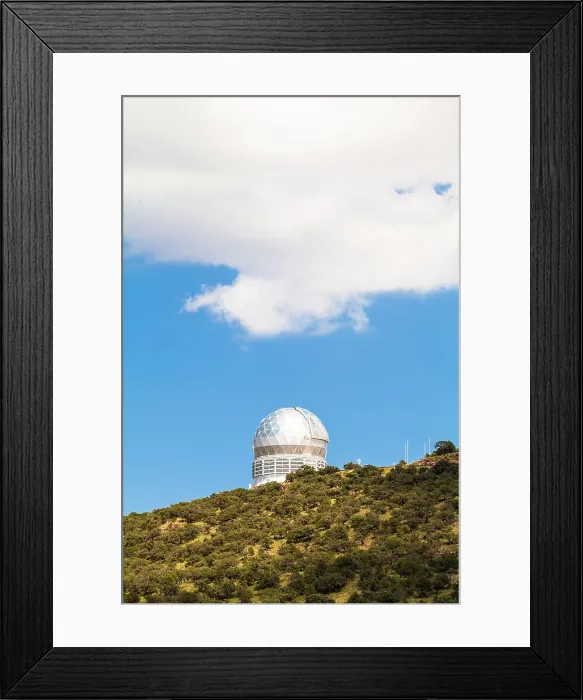 Framed Print : McDonald Observatory, Fort Davis, Texas, USA Framed Print : McDonald Observatory, Fort Davis, Texas, USA