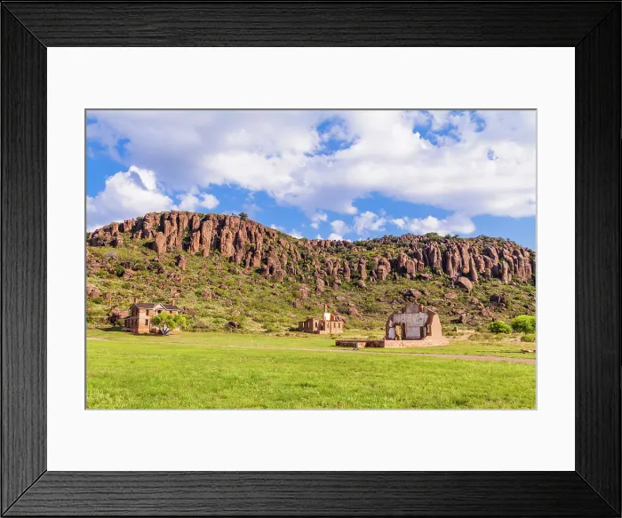 Framed Print : Fort Davis National Historic Site, Fort Davis, Texas, USA Framed Print : Fort Davis National Historic Site, Fort Davis, Texas, USA