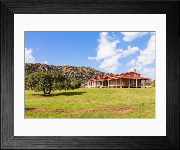 Framed Print : Fort Davis National Historic Site, Fort Davis, Texas, USA Framed Print : Fort Davis National Historic Site, Fort Davis, Texas, USA