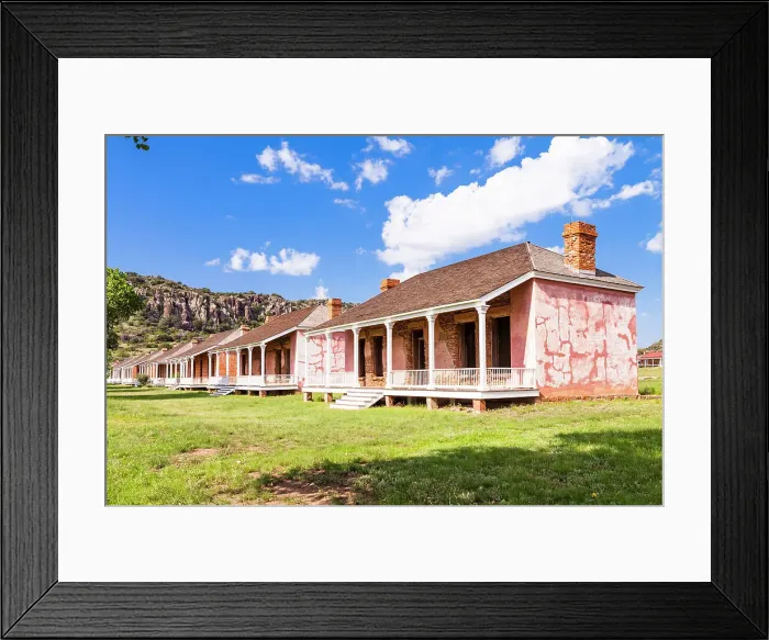 Framed Print : Fort Davis National Historic Site, Fort Davis, Texas, USA Framed Print : Fort Davis National Historic Site, Fort Davis, Texas, USA