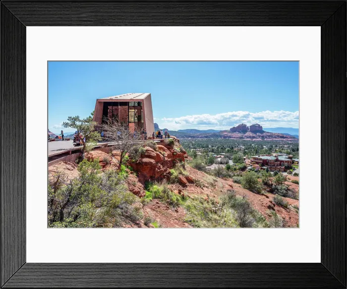 Framed Print : Chapel of the Holy Cross, Sedona, Arizona, USA