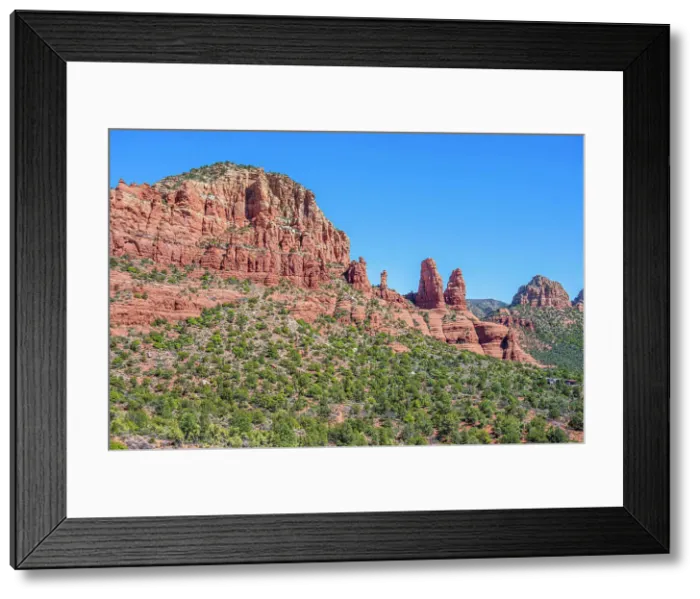 Framed Print : The Nuns at Mammuth Rock, Sedona, Arizona, USA Framed Print : The Nuns at Mammuth Rock, Sedona, Arizona, USA