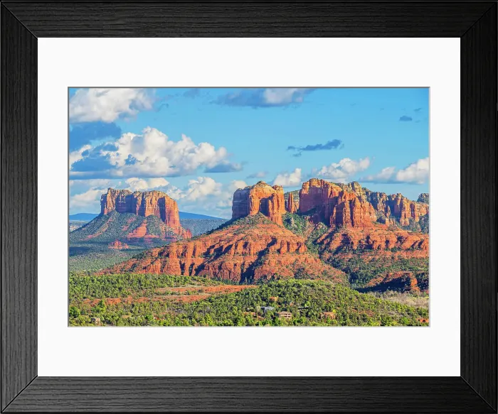 Framed Print : Cathedral Rock in evening light, Sedona, Arizona, USA Framed Print : Cathedral Rock in evening light, Sedona, Arizona, USA