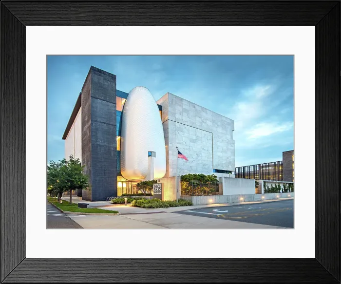 Framed Print : USA, Florida, Saint Petersburg, Pinnellas County, Museum of American Arts and Crafts Movement, Opened in 2021, Alfonso Architects, Collection of Fine & Decorative Arts of the Arts & Crafts Movement