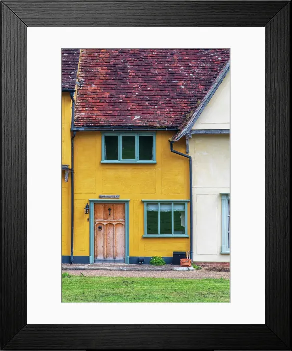 Framed Print : UK, England, Suffolk, Hartest, Traditional Cottage Framed Print : UK, England, Suffolk, Hartest, Traditional Cottage