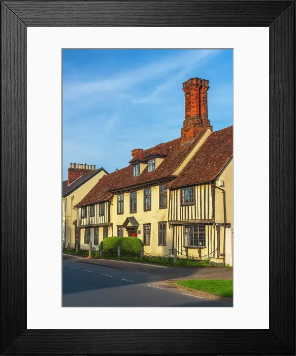 Framed Print : UK, England, Suffolk, Clare, Nethergate Street, Nethergate House Framed Print : UK, England, Suffolk, Clare, Nethergate Street, Nethergate House