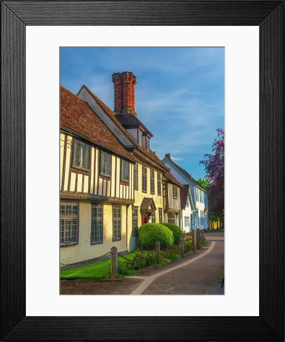 Framed Print : UK, England, Suffolk, Clare, Nethergate Street, Nethergate House Framed Print : UK, England, Suffolk, Clare, Nethergate Street, Nethergate House