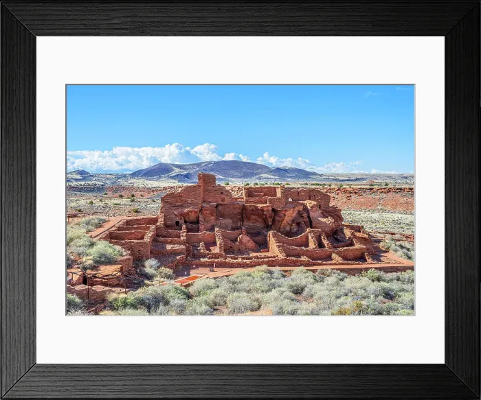 Framed Print : Wupatki National Monument, Arizona, USA Framed Print : Wupatki National Monument, Arizona, USA