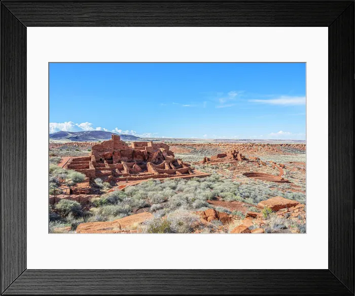 Framed Print : Wupatki National Monument, Arizona, USA Framed Print : Wupatki National Monument, Arizona, USA