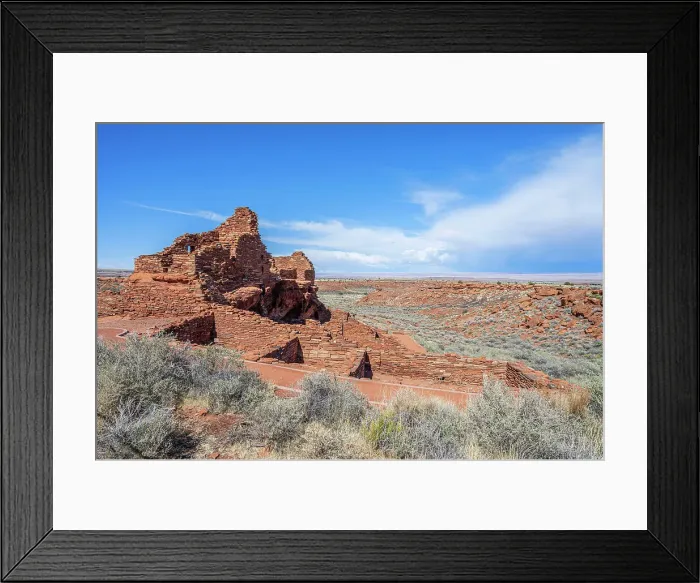 Framed Print : Wupatki National Monument, Arizona, USA Framed Print : Wupatki National Monument, Arizona, USA