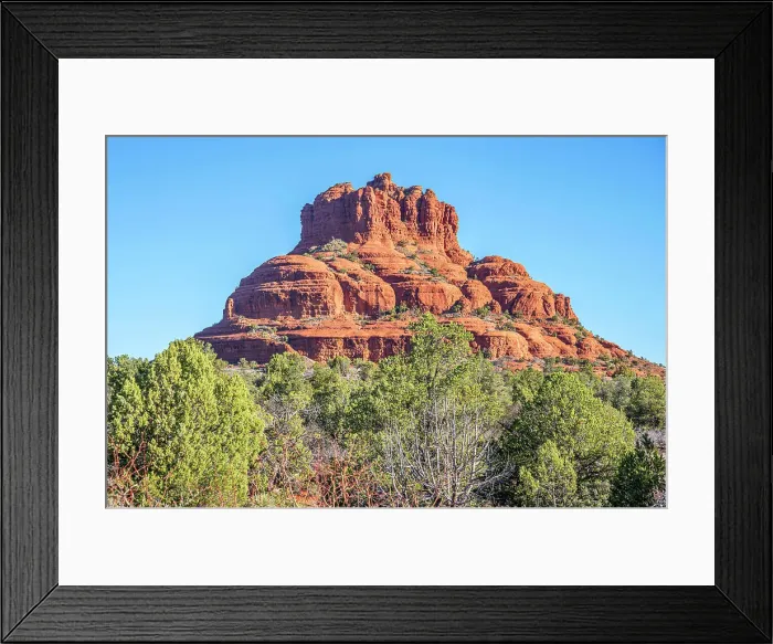 Framed Print : Bell Rock in morning light, Sedona, Arizona, USA