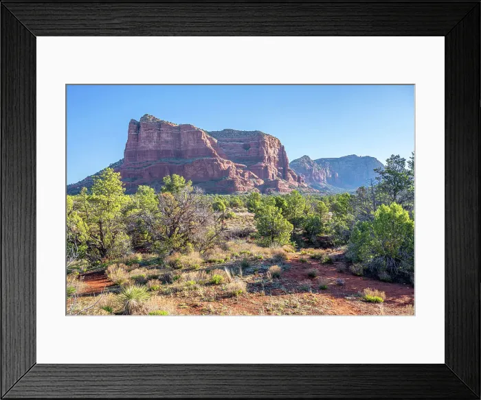 Framed Print : Courthouse Rock, Sedona, Arizona, USA Framed Print : Courthouse Rock, Sedona, Arizona, USA