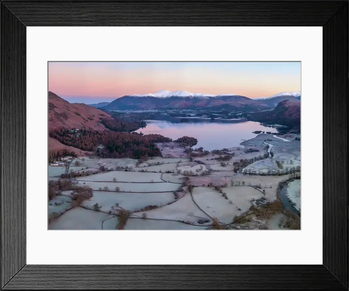 Framed Print : Keswick and Derwent Water, Lake District National Park, Cumbria, England Framed Print : Keswick and Derwent Water, Lake District National Park, Cumbria, England