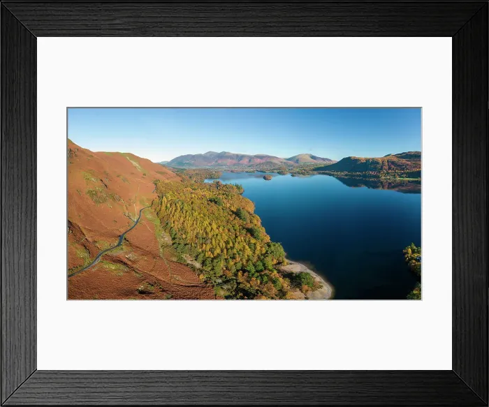 Framed Print : Derwentwater and the Skiddaw mountain range, Keswick, Lake District National Park, Cumbria, England, United Kingdom Framed Print : Derwentwater and the Skiddaw mountain range, Keswick, Lake District National Park, Cumbria, England, United Kingdom