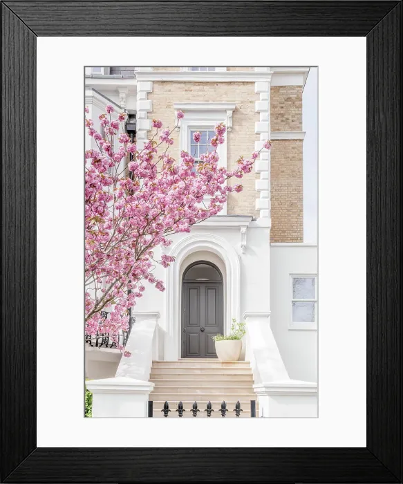 Framed Print : UK, England, London, Kensington and Chelsea, Ladbroke Grove, Lansdowne Crescent Framed Print : UK, England, London, Kensington and Chelsea, Ladbroke Grove, Lansdowne Crescent